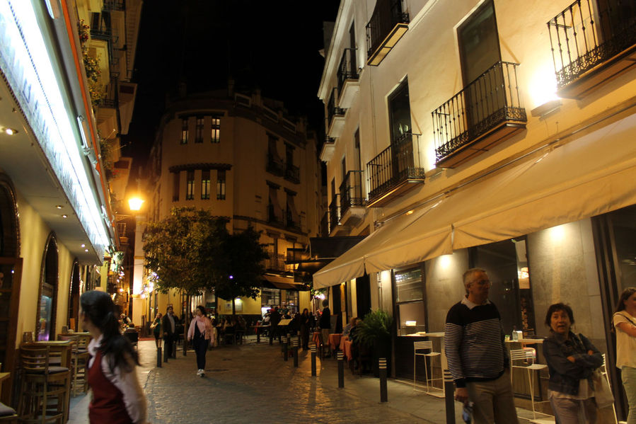 Очарование вечерней Севильи Севилья, Испания