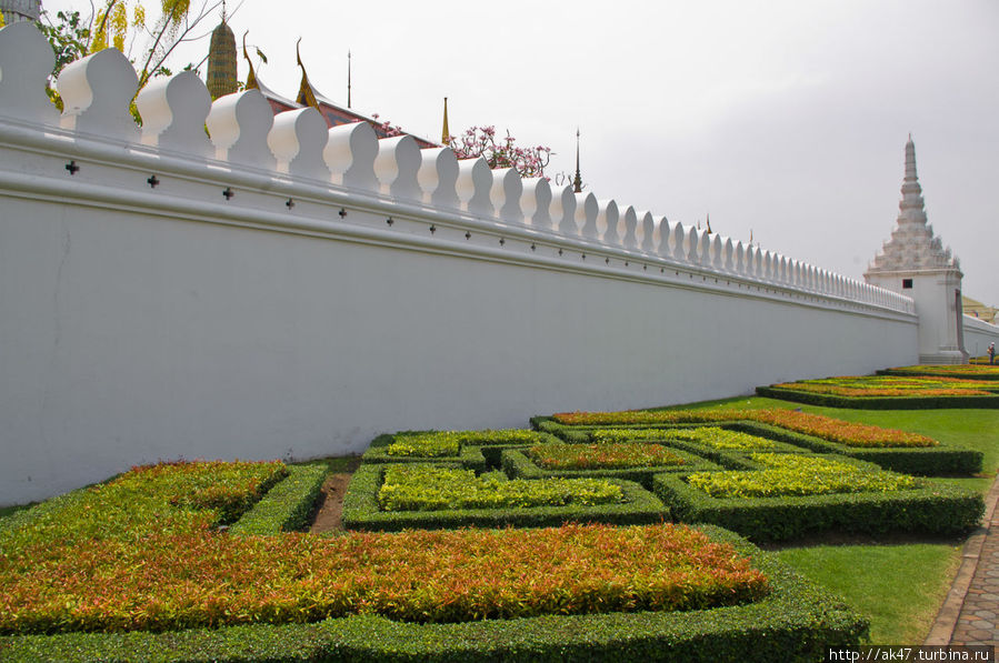 стена Королевского дворца Бангкок, Таиланд
