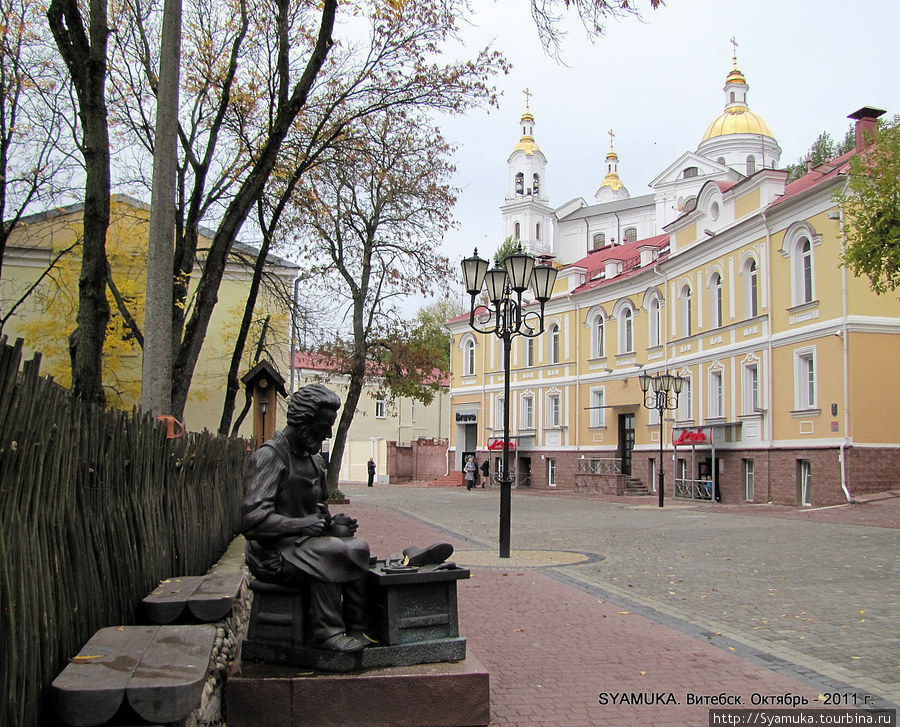 Скульптура Св. Криспино Витебск, Беларусь
