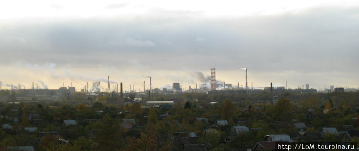 соседство (дачи и промышленные предприятия в черте города) Череповец, Россия