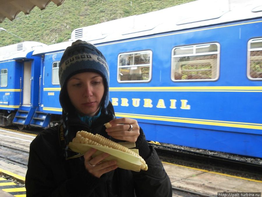 Ну что, потели слюнки? Вкуснотища! Особенно с домашним сыром
Перу, жд станция Ольянта, дорога на Мачу-Пикчу, февраль 2012 года Перу Ну что, потели слюнки? Вкуснотища! Особенно с домашним сыром
Перу, жд станция Ольянта, дорога на Мачу-Пикчу, февраль 2012 года Перу