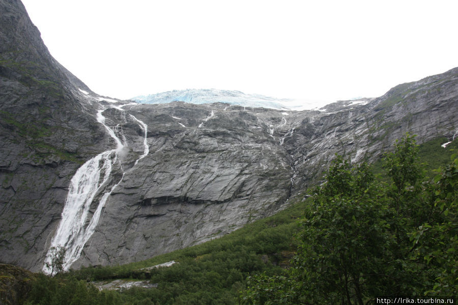 Знаменитый ледник Бриксдайл Западная Норвегия, Норвегия