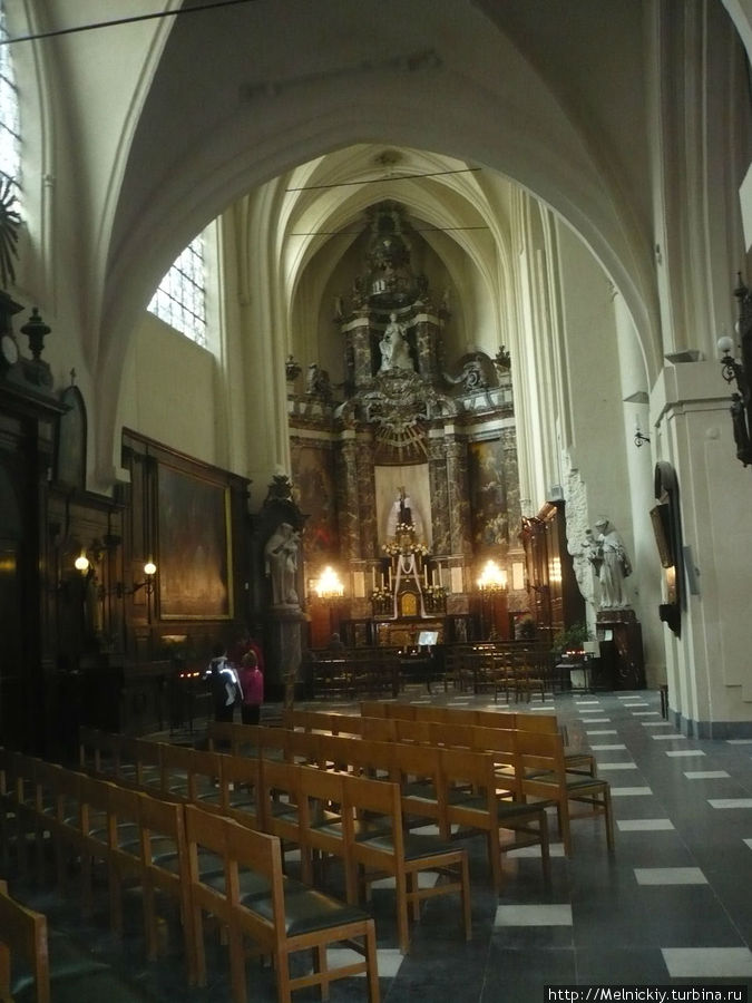 Церковь святого Николая Брюссель, Бельгия