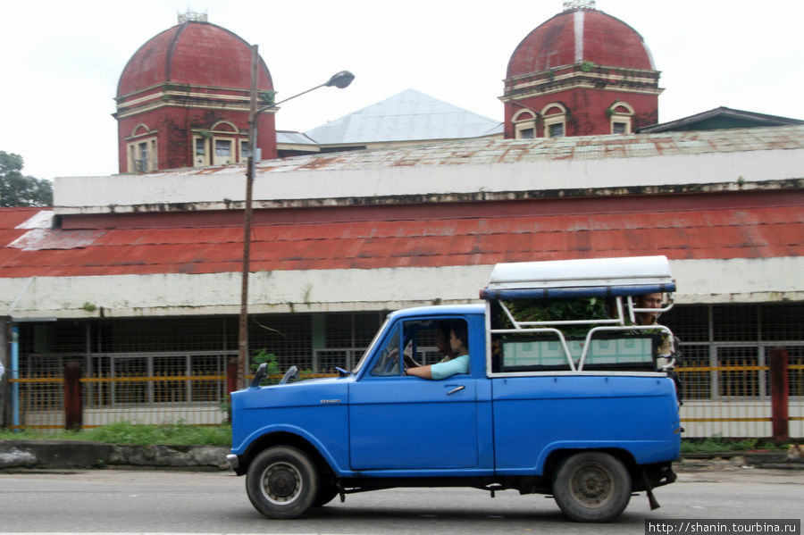 Синее такси Янгон, Мьянма