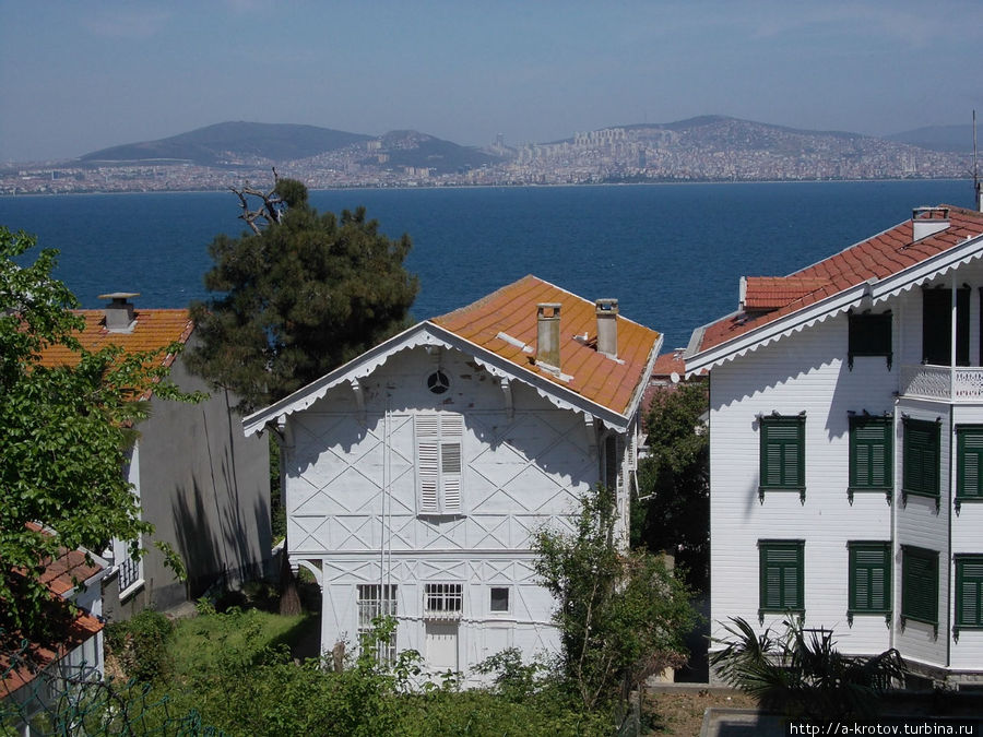 жилища на острове Стамбул, Турция
