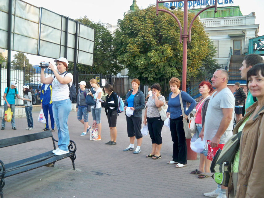 Прибвтие в Ивано-Франковск, репетиция Прибвтие в Ивано-Франковск, репетиция