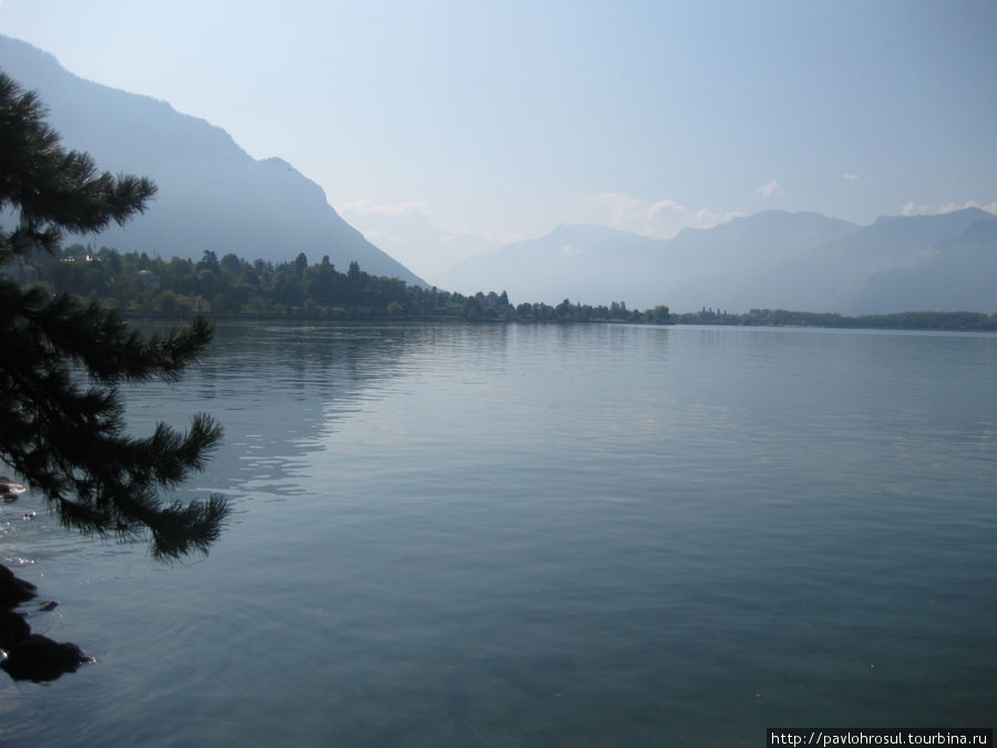 Женевское озеро(фр.Lac Leman) Монтрё, Швейцария