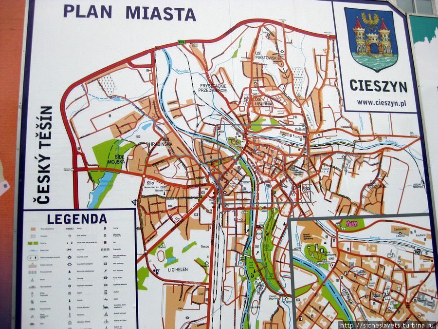 Цешин/Тешин — один город на две страны или 2 часа в Чехии Цешин, Польша