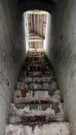 Лестница, ведущая на стену монастыря