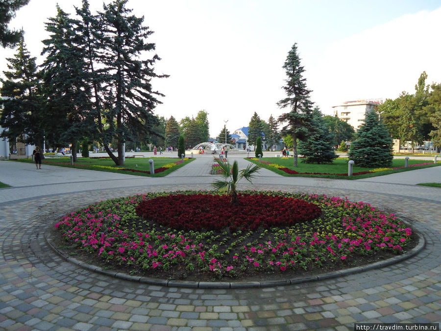 Площадь Советов в Анапе