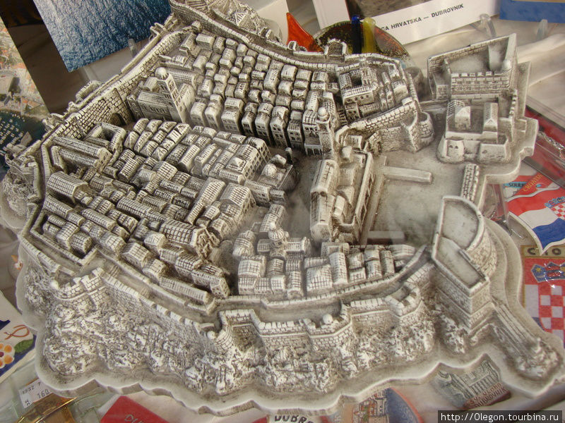 План Старого города Дубровника Дубровник, Хорватия