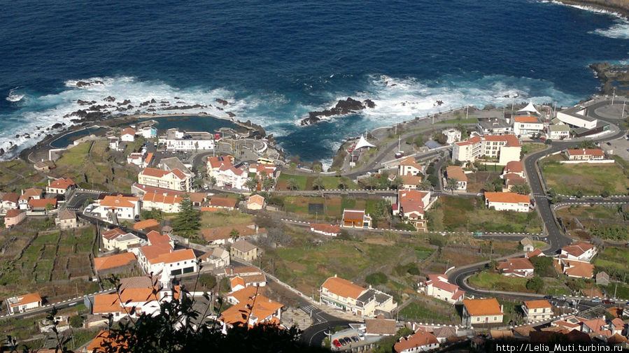 Мертвый штиль в Порто-Мониж Регион Мадейра, Португалия