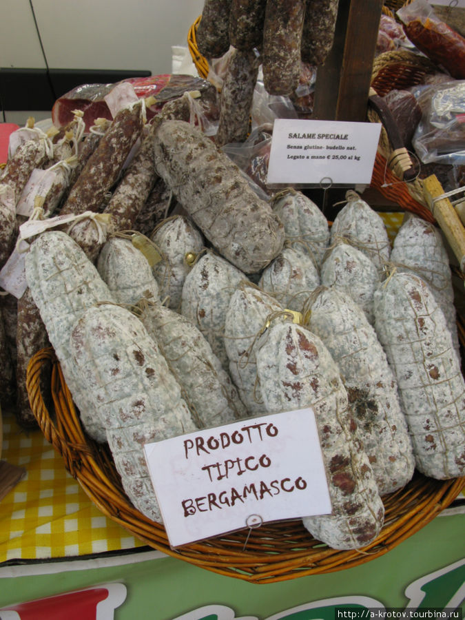 сыры и колбасы Традате, Италия