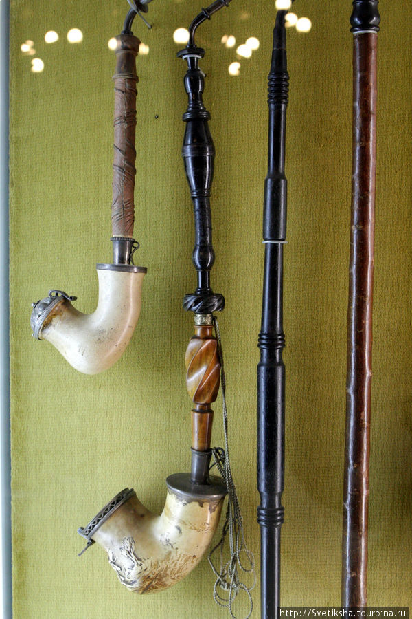 Коллекция древних трубок Тракай, Литва