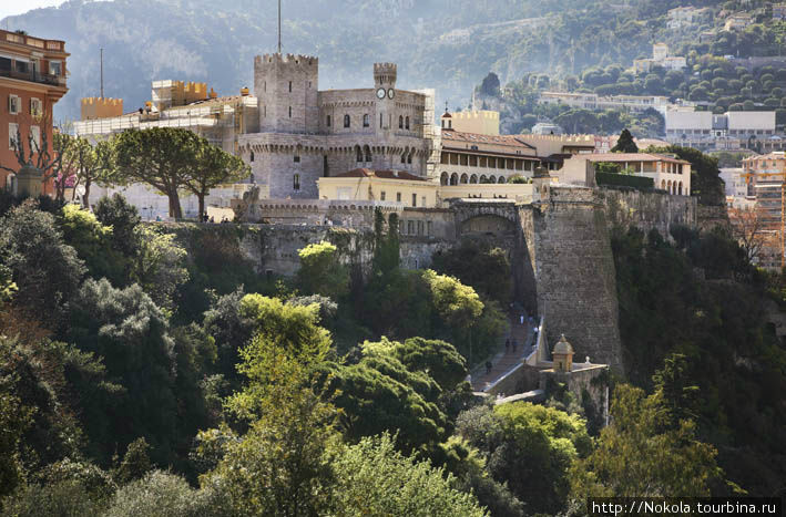 Монако-Вилль. Крепость Монако. Княжеский дворец Монако Монако-Вилль. Крепость Монако. Княжеский дворец Монако