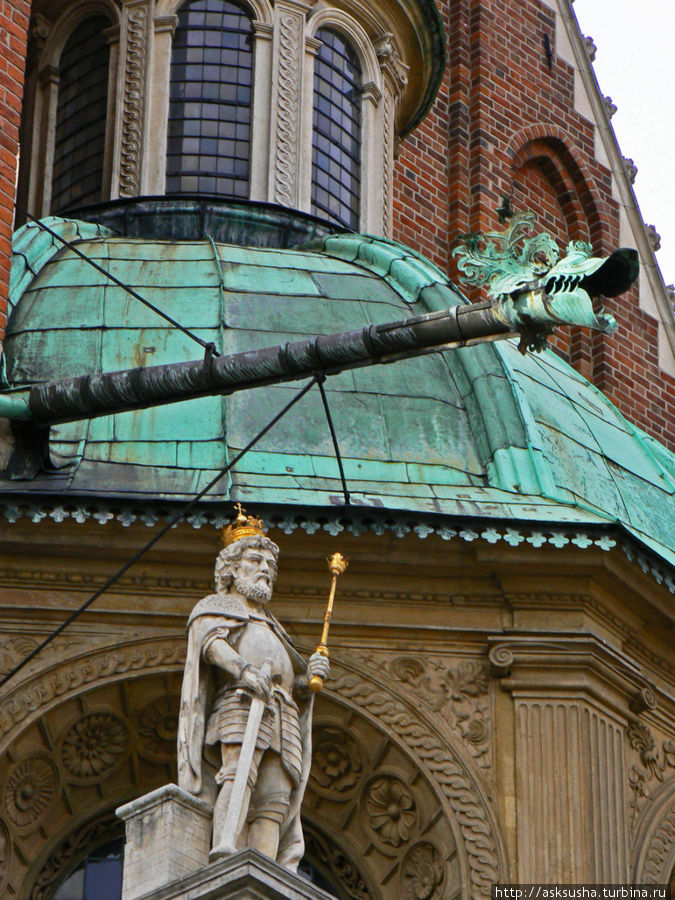 Фрагмент фасада Сигизмундовой капеллы Краков, Польша