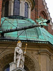 Фрагмент фасада Сигизмундовой капеллы