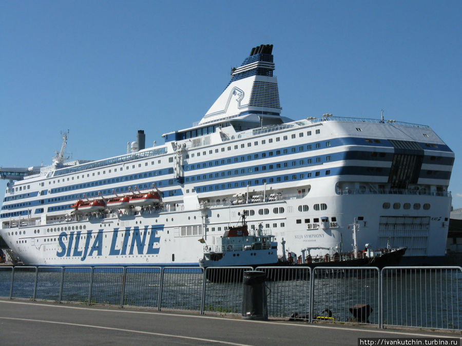 Паром Silja Line Хельсинки, Финляндия