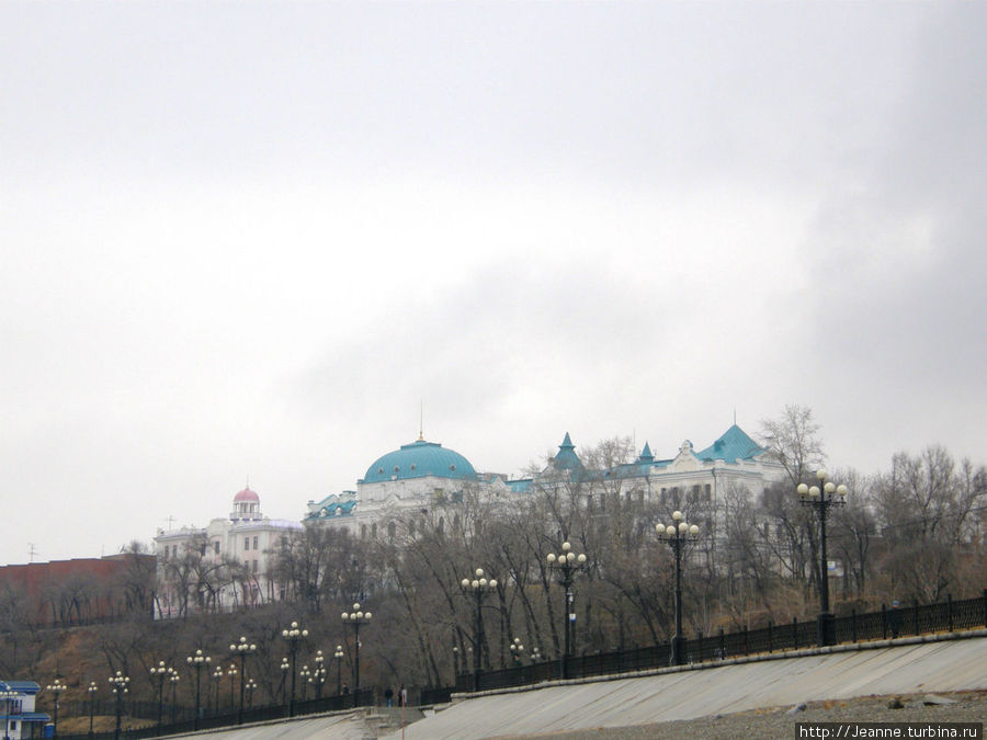 Вид с набережной... Хабаровск, Россия