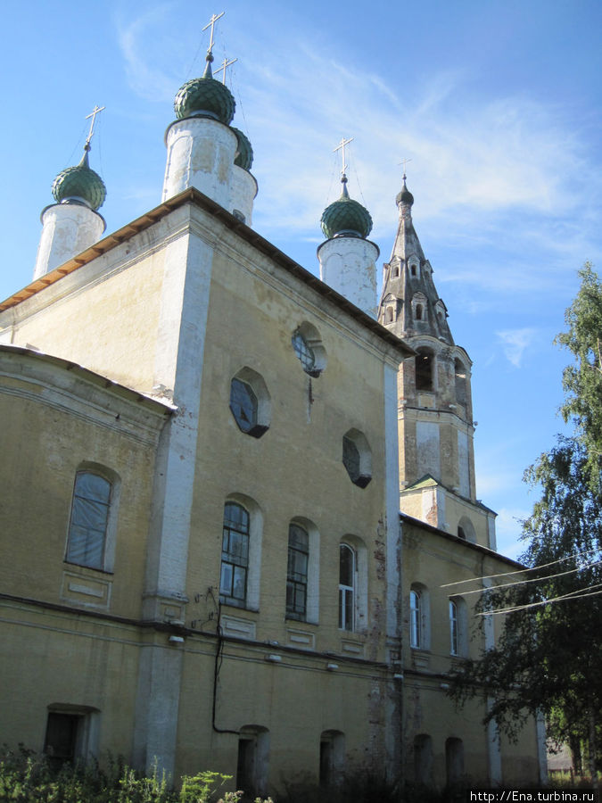 Необычная архитектура Спасо-Архангельской церкви в Тутаеве