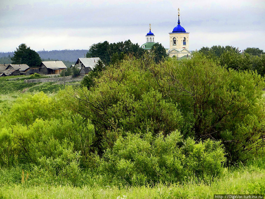 Георгиевский храм видно издалека Первоуральск, Россия