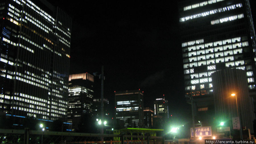 Токио ночью Япония