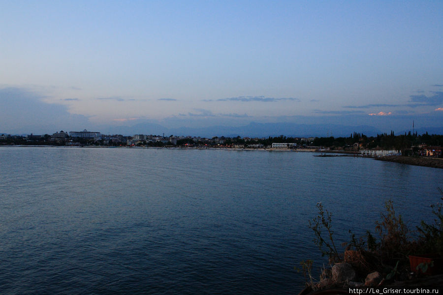 Сиде и море Сиде, Турция