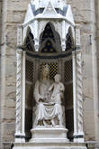 Мадонна — покровительница врачей и аптекарей, покровительница Медичи, Симоне Ферруччи, 1399 г.