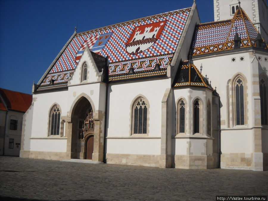 Здание церкви Загреб, Хорватия