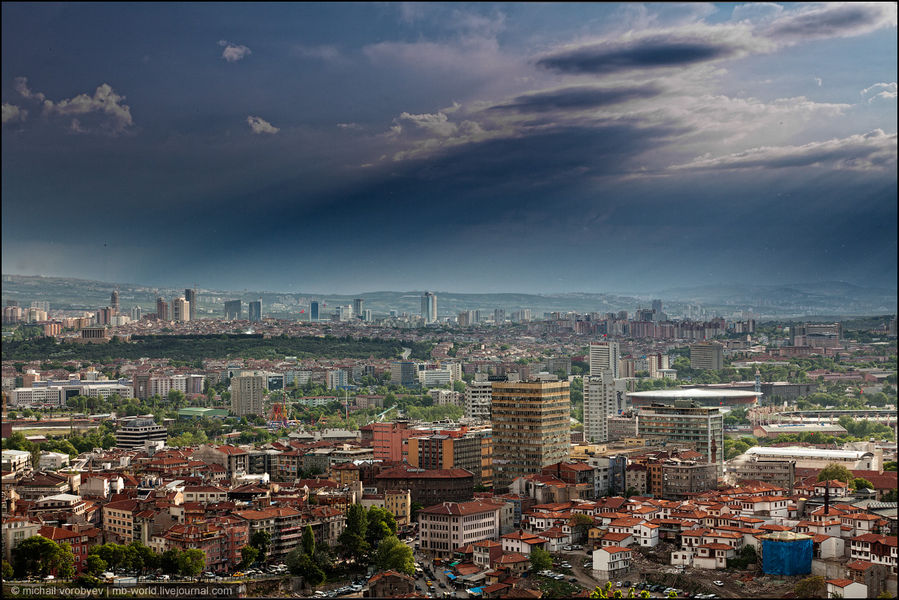 Анкара: взгляд с высоты Анкара, Турция