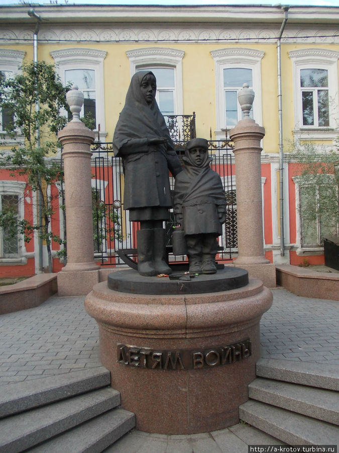 памятник детям войны Красноярск, Россия