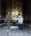 Катманду. Буддистский монастырь Копан. Большой молитвнный барабан.