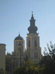 С виду католическая, а на самом деле православная церковь в центре города. Неплохо себя чувствует