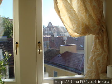 Вид из окна Вильнюс, Литва
