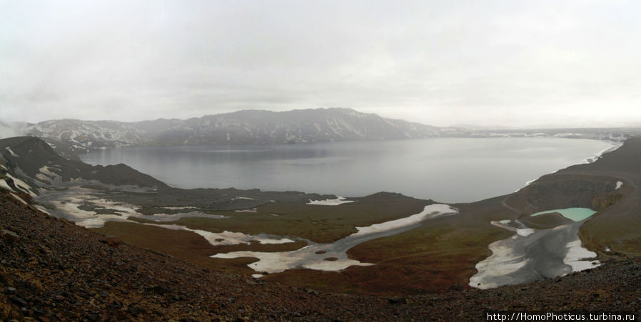 Озеро Вити, озеро Оскьюватн Северо-восточная Исландия, Исландия