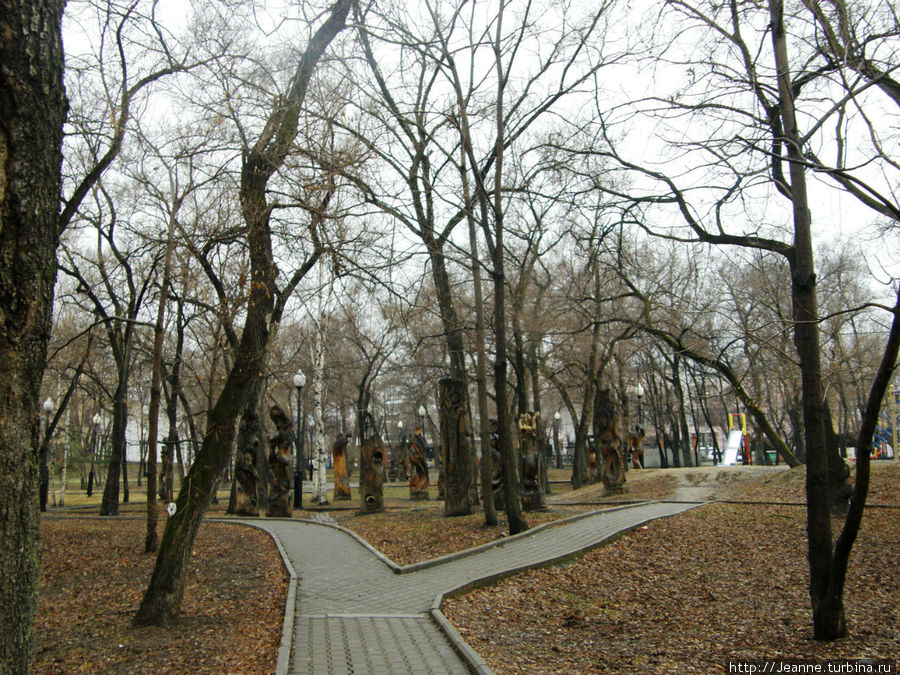 Парк Динамо... Хабаровск, Россия