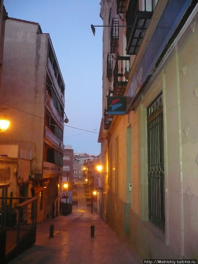 Утреняя прогулка по городу Гвадалахара, Испания
