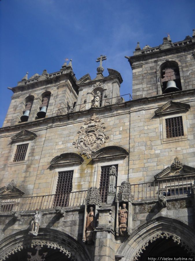 Фасад собора Брага, Португалия