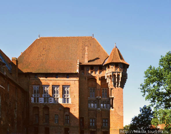 Средний замок. Дворец Великого Магистра Мальборк, Польша