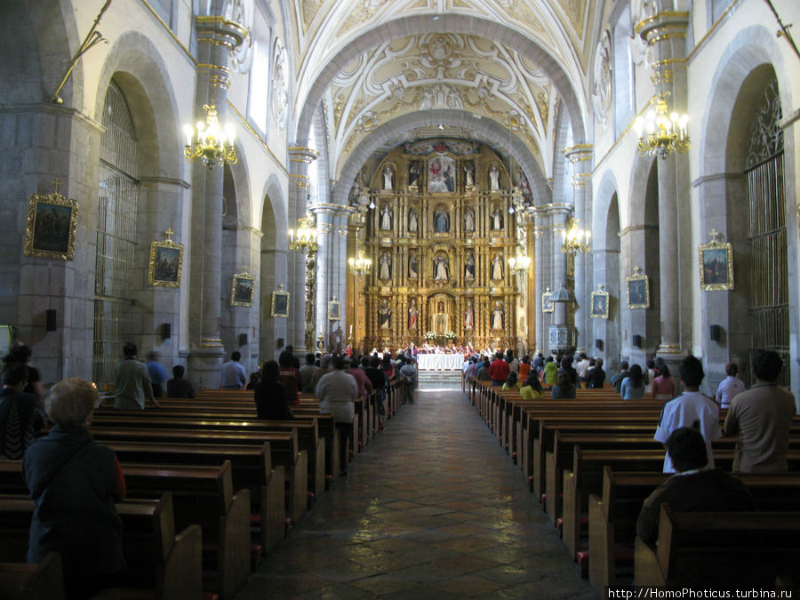 Церковь Санто-Доминго Пуэбла, Мексика