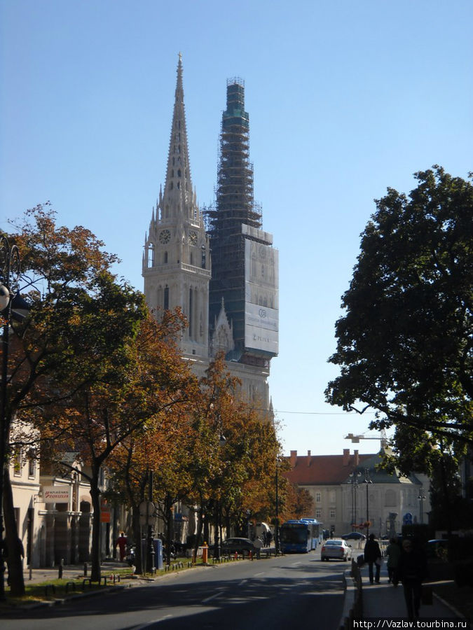 Башни собора Загреб, Хорватия