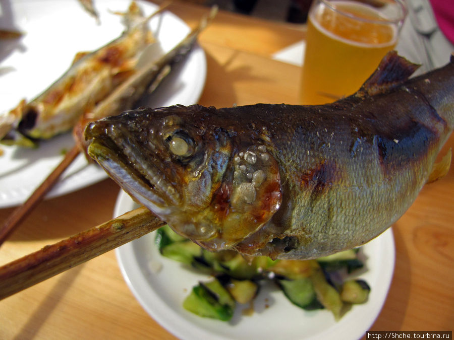 готовая рыба Япония