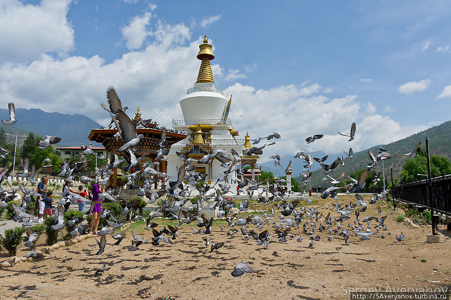 Тхимпху-Чортен, Национальная Мемориальная ступа Бутан