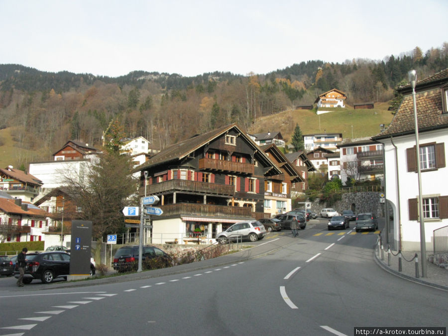 Горное лихтенштейнское село Тризенберг, Лихтенштейн