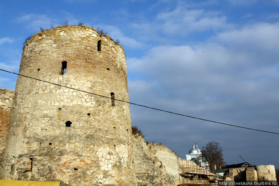 Древняя крепость Изборск в пригороде Пскова Изборск, Россия