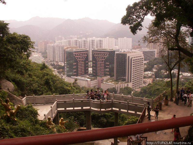 Вид с верхней точки. Ша-Тин, Гонконг