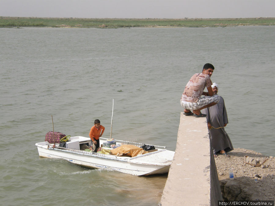 Прогулка по реке Басра, Ирак