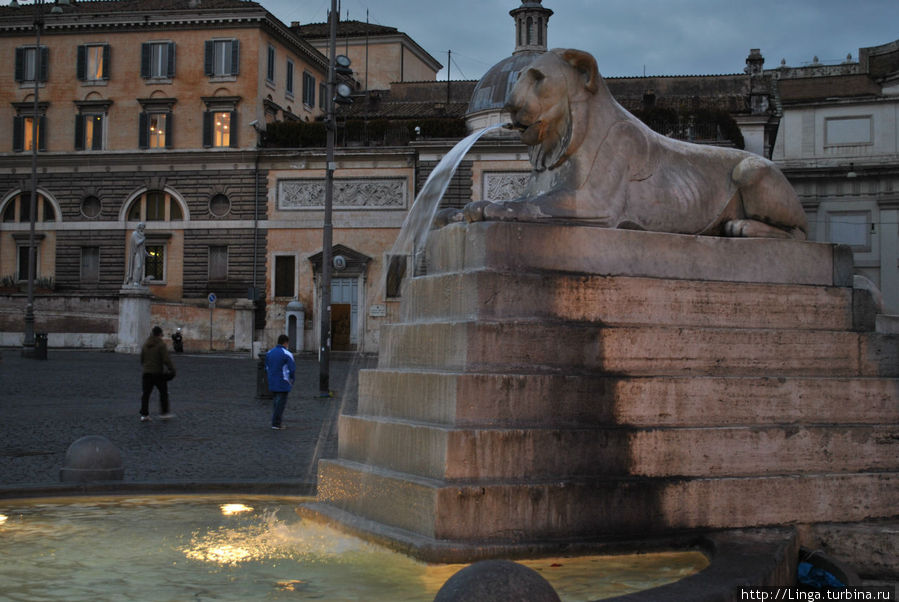 Площадь Народа Рим, Италия