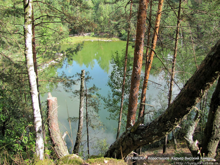 Искусственное озеро  Высокий Камень Коростышев, Украина