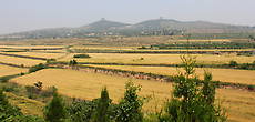 Вид на территорию комплекса Мавзолея Цяньлин